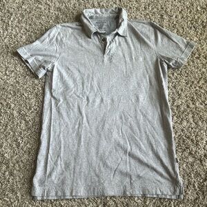 Quicksilver Men’s polo in grey stripes